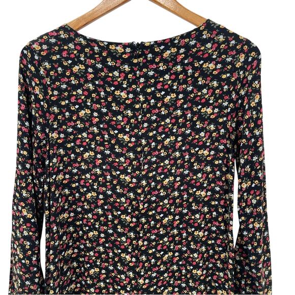 The Nines by Hatch Micro Ditsy Floral Boho Cottagecore Maternity Dress Size Med - Picture 7 of 11